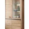 Vitrine 103x205cm "Bergamo" Wildeiche geölt WZ-0159
