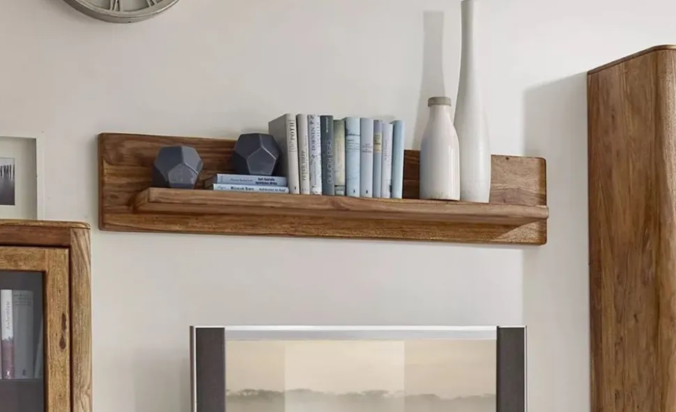 Wandboard 128cm "Indian Sunset" Sheesham