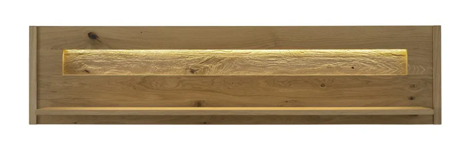 Wandboard 155cm 'Monza' Wildeiche geölt