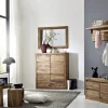 Wandgarderobe 80cm "Indian Sunset" Sheesham