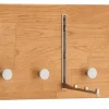 Wandgarderobe 80cm "Stockholm" Wildeiche massiv AV