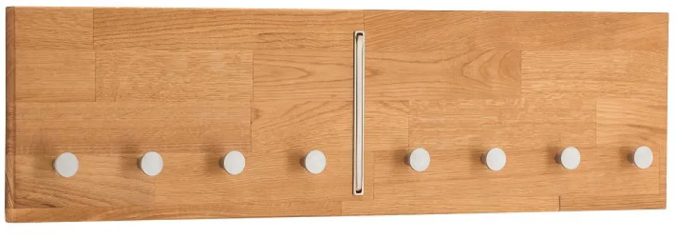 Wandgarderobe 80cm "Stockholm" Wildeiche massiv AV