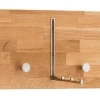 Wandgarderobe 50cm "Stockholm" Wildeiche massiv AV