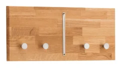 Wandgarderobe 50cm "Stockholm" Wildeiche massiv AV