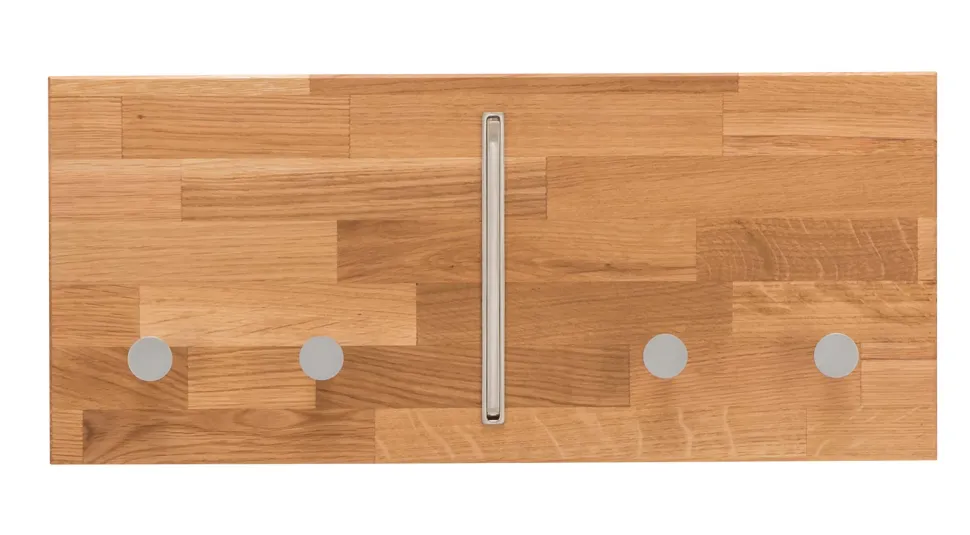 Wandgarderobe 50cm "Stockholm" Wildeiche massiv AV