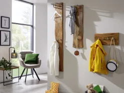 Wandgarderobe 25x150cm 'Forest' Akazie massiv