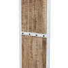 Wandgarderobe 80x180cm 'Nizza' Mango weiß natur