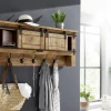 Wandgarderobe 115x49cm 'Railroad' Mango & Eisen