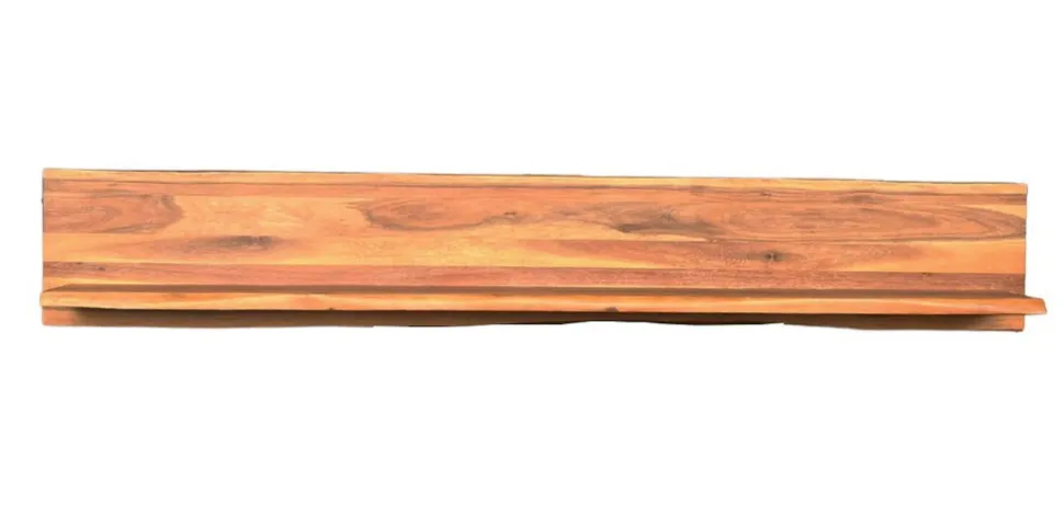 Wandregal 151cm 'Dakar' Akazie massiv lackiert