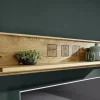 Wandregal 130cm 'Danzig' Wildeiche geölt