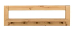 Wandregal 85cm "Maja" Kiefer massiv laugenfarbig