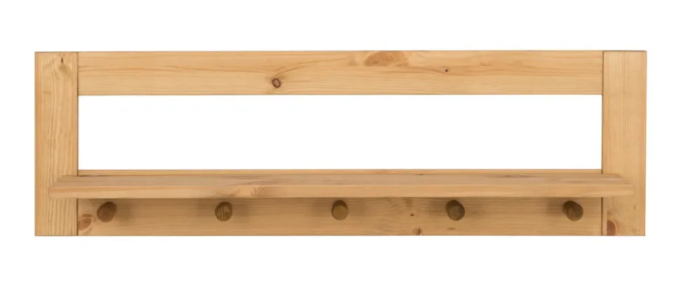 Wandregal 85cm "Maja" Kiefer massiv laugenfarbig