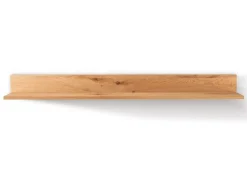 Wandregal 140cm 'Malaga ' Wildeiche verschiedene Variationen möglich Eiche Hobelschlag