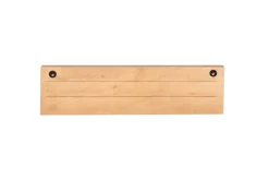 Wandregal 80cm 'Quadro' Akazie massiv
