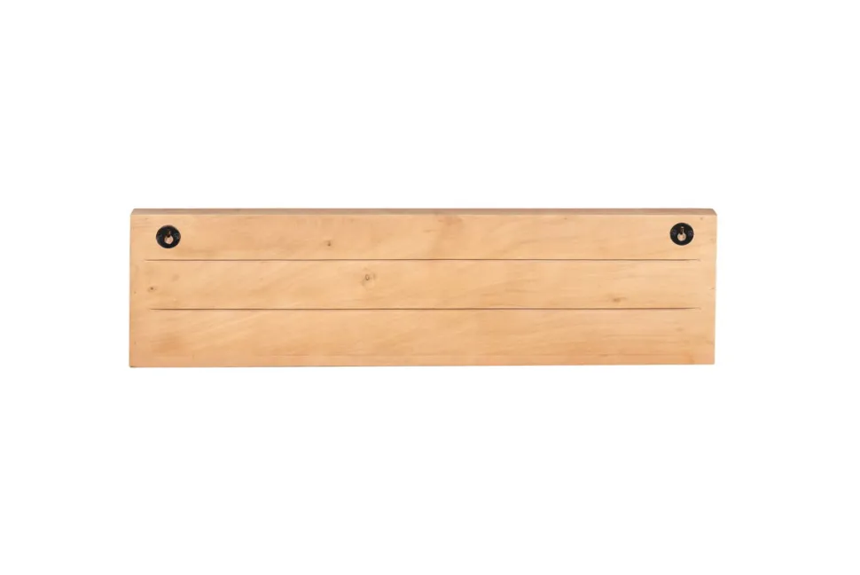 Wandregal 80cm 'Quadro' Akazie massiv