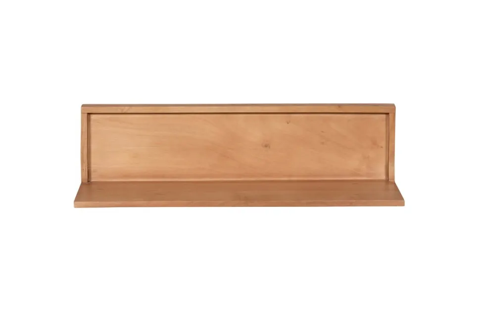 Wandregal 80cm 'Quadro' Akazie massiv