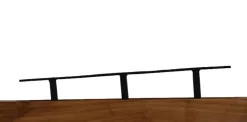 Wandregal mit Baumkante 90cm "Sydney" Akazie massiv