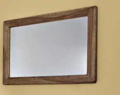 Wandspiegel 100x70cm "Indian Sunset" Sheesham