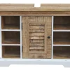Waschbeckenunterschrank 80x60cm 'Nizza' Mango weiß natur