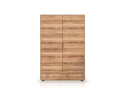 Wäscheschrank 100x155cm "Kent" Wildeiche massiv