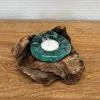 Wurzel mit Teelicht-Glas "Knox" 10cm